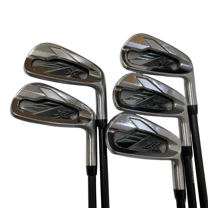 【中古】 ダンロップ XXIO(2022) eks 5S アイアンセット IR Miyazaki AX-2(IR) (フレックスS) メンズ 男性用 右利き 右用 Cランク ゴルフクラブ