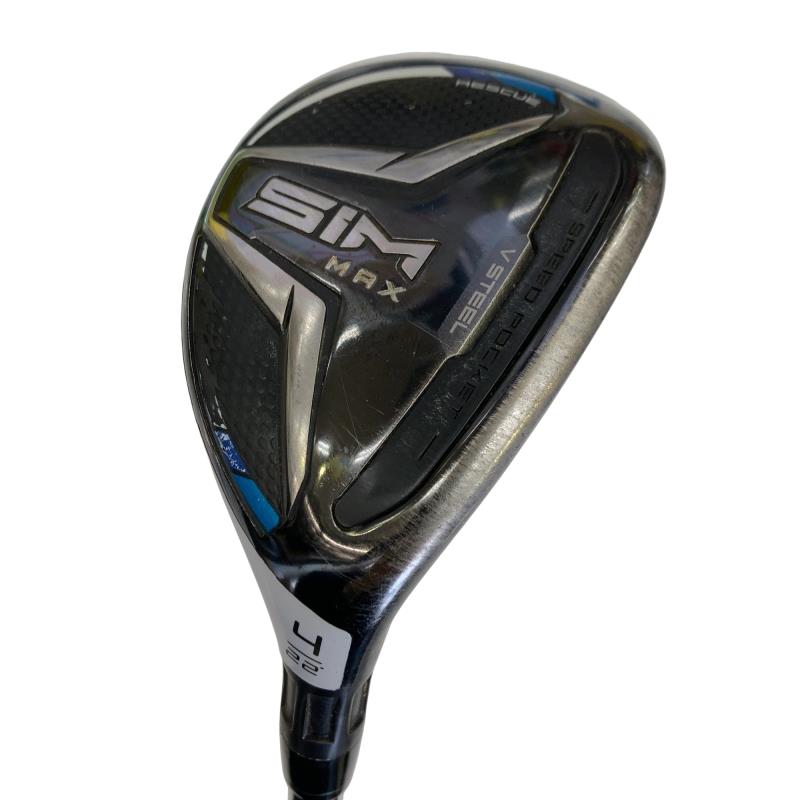 【中古】 テーラーメイド SIM MAX U4 ユーティリティ UT リシャフト (フレックスその他) メンズ 男性用 右利き 右用 Cランク ゴルフクラブ|ゴルフパートナー 中古クラブ店