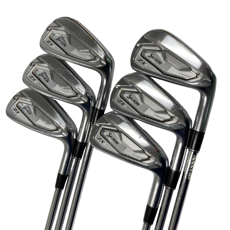 【中古】 ダンロップ SRIXON ZX5 Mk II 6S アイアン仕掛ける IR 完全無欠特注立て坑 (フレックスS) メンズ 成人男性用 右利き 右用 D価値づける ゴルフ野球クラブ