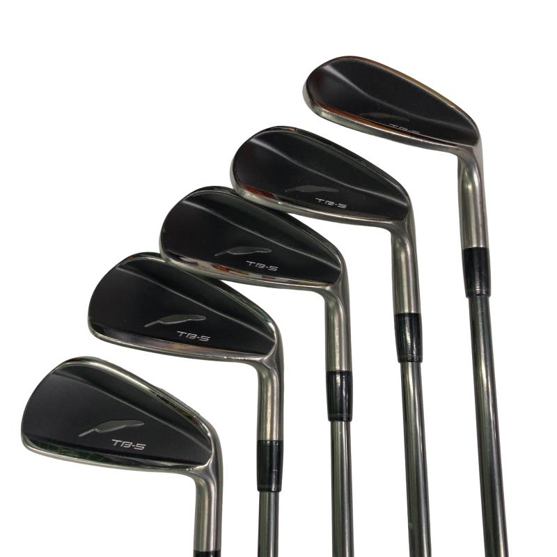 【中古】 フォーティーン TB-5 FORGED ライトブラック 5S アイアンセット IR FS-90i (フレックスR) メンズ 男性用 右利き 右用 Cランク ゴルフクラブ