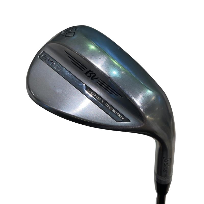 【中古】 タイトリスト VOKEY SPIN MILLED SM10 ツアークロム 60&deg;/04&deg;T ウェッジ WG Dynamic Gold (フレックスS) メンズ 男性用 右利き 右用 Cランク ゴルフクラブ｜ゴルフパートナー 中古クラブ店