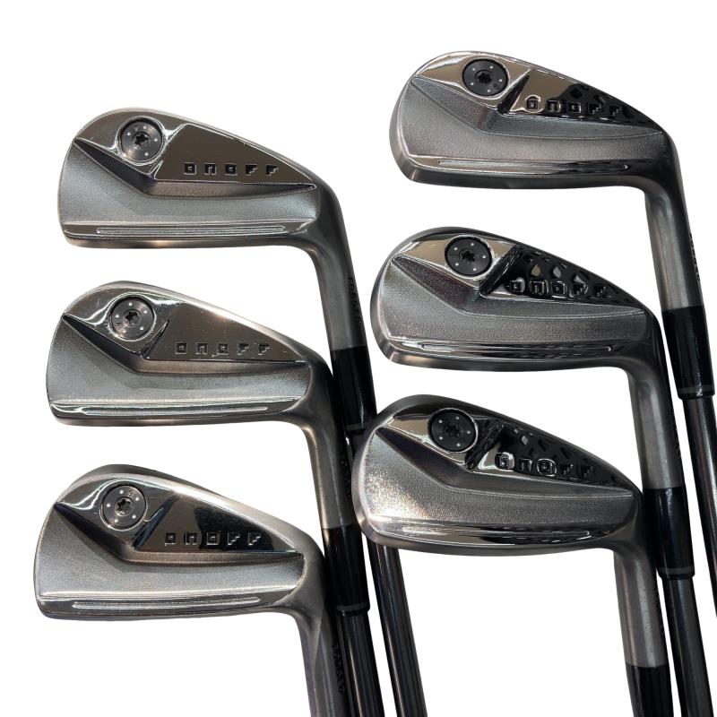 【中古】 ダイワ(グローブライド) ONOFF FORGED(2024) KURO チャコールブラック 6S アイアンセット IR NS PRO MODUS3 TOUR115 BLACK (フレックスS) メンズ 男性用 右利き 右用 Cランク ゴルフクラブ｜ゴルフパートナー 中古クラブ店