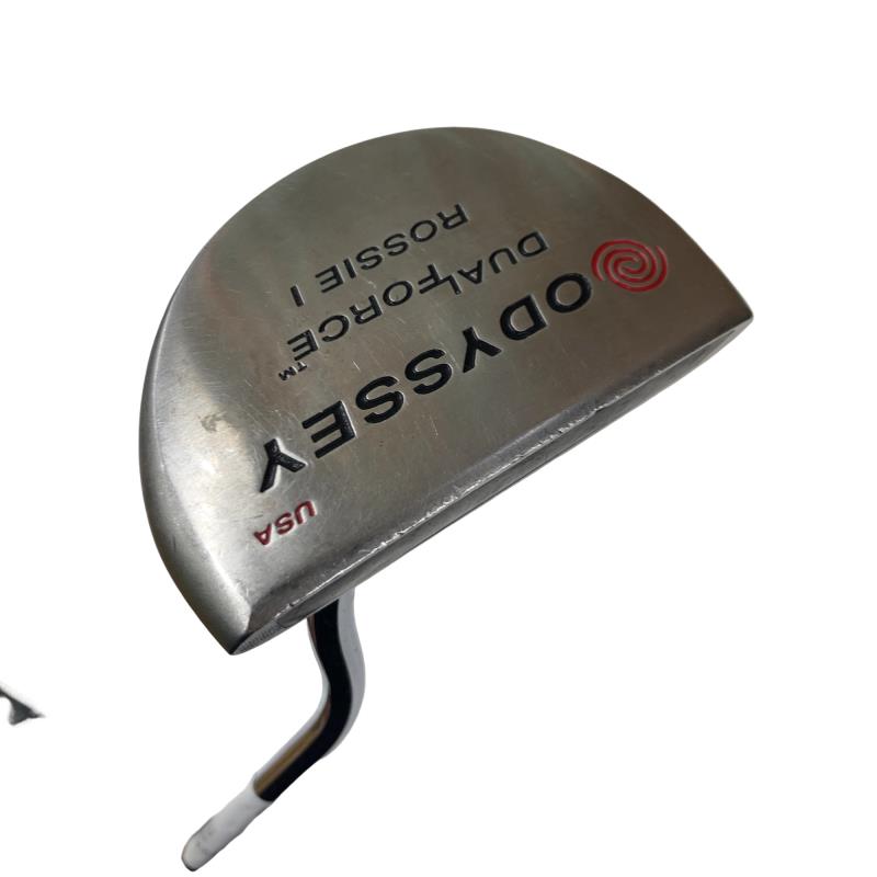 【中古】 オデッセイ DUAL FORCE ROSSIE I パター PT スチール (フレックスその他) メンズ 男性用 右利き 右用 Dランク ゴルフクラブ