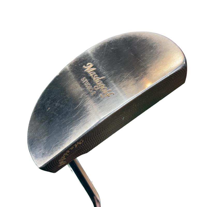 【中古】 MASDA MASDA STUDIO-3 34インチ パター PT スチール (フレックスその他) メンズ 男性用 右利き 右用 Cランク ゴルフクラブ｜ゴルフパートナー 中古クラブ店