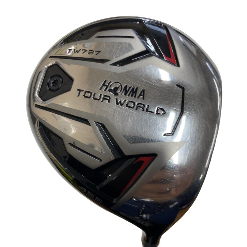 【中古】 本間ゴルフ TOUR WORLD TW737 455  9.5° １番ウッド DR VIZARD EX-C65 (フレックスS) メンズ 成人男性用 右利き 右用 C序列付ける ゴルフ野球クラブ