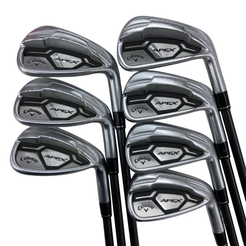 【中古】 キャロウェイ APEX(2015) 8S アイアンセット IR Callaway APEX(2015)アイアン (フレックスR) メンズ 男性用 右利き 右用 Dランク ゴルフクラブ