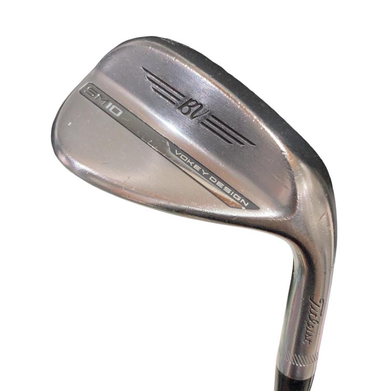 【中古】 タイトリスト VOKEY SPIN MILLED SM10 ツアークロム 54°/14°F ウェッジ WG NS PRO 950GH neo (フレックスS) メンズ 男性用 右利き 右用 Cランク ゴルフクラブ