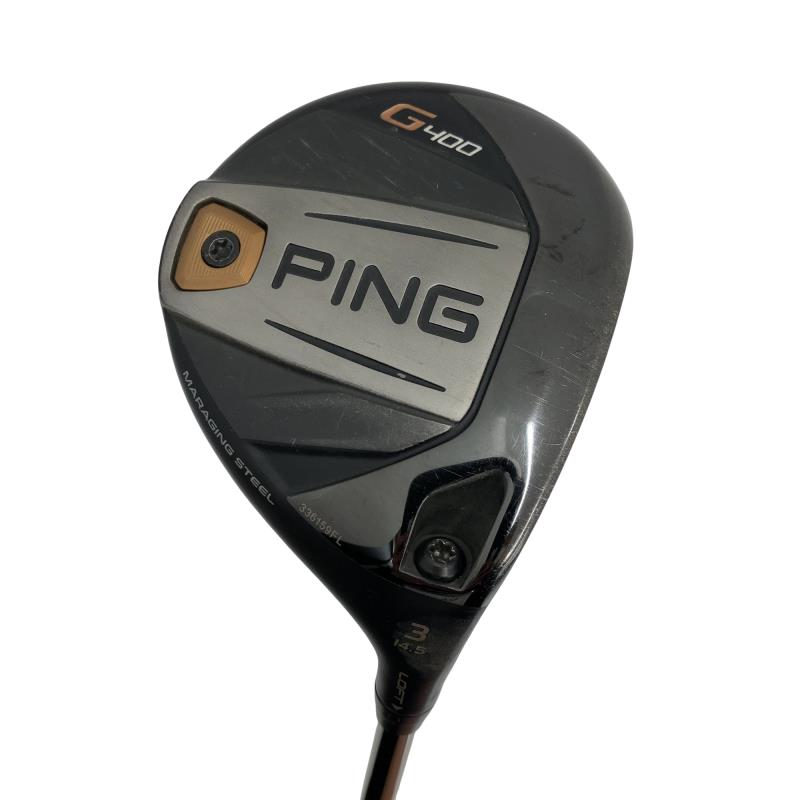 【中古】 ピン G400 3W フェアウェイウッド FW PING TOUR 173-75(FW) (フレックスS) メンズ 男性用 右利き 右用 Cランク ゴルフクラブ