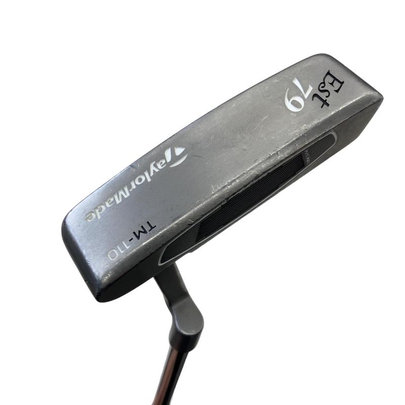 【中古】 テーラーメイド Est79 TM-110 シルバー 34インチ パター PT スチール (フレックスその他) メンズ 男性用 右利き 右用 Cランク ゴルフクラブ