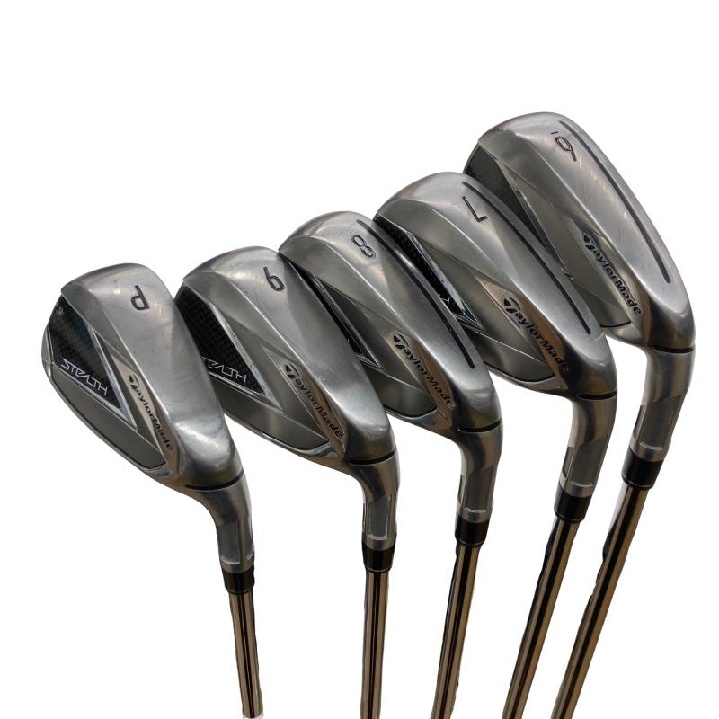 【中古】 テーラーメイド STEALTH 5S アイアンセット IR KBS MAX MT85 JP (フレックスS) メンズ 男性用 右利き 右用 Cランク ゴルフクラブ