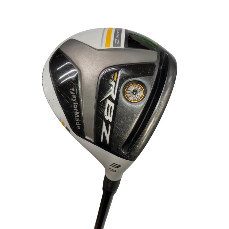 【中古】 テーラーメイド RBZ STAGE 2 3W フェアウェイウッド FW TM1-213(フェアウェイ) (フレックスR) メンズ 男性用 右利き 右用 Cランク ゴルフクラブ