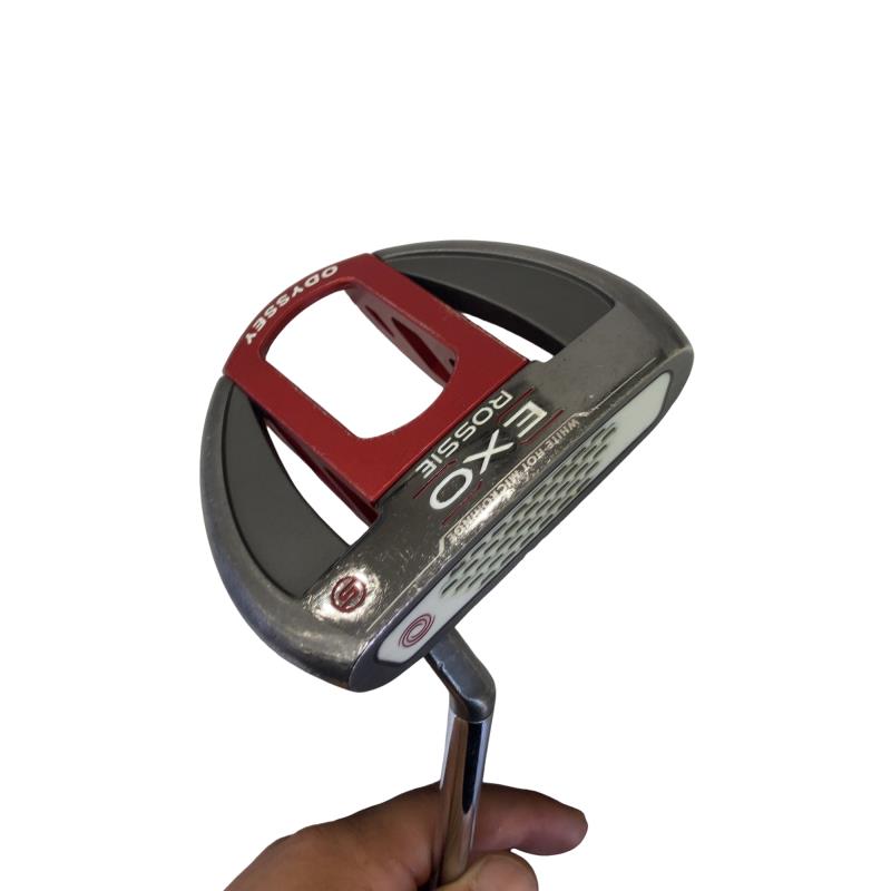 【中古】 オデッセイ EXO ROSSIE S 34in パター PT スチール写真 (フレックス余分の物) メンズ 成人男性用 右利き 右用 C価値づける ゴルフ野球クラブ