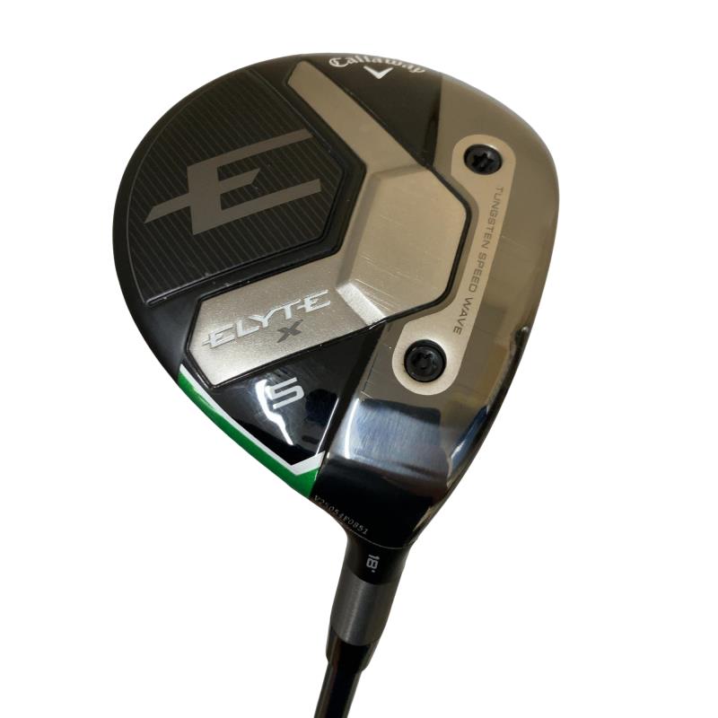 【中古】 キャロウェイ ELYTE X 5W フェアウェイウッド FW VENTUS GREEN 50 for CW(ELYTE FW) (フレックスS) メンズ 男性用 右利き 右用 Cランク ゴルフクラブ｜ゴルフパートナー 中古クラブ店