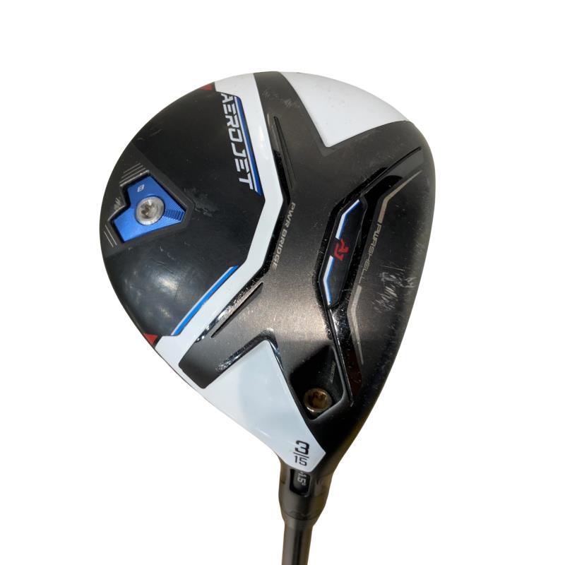 【中古】 コブラ cobra AEROJET 3W フェアウェイウッド FW Tour AD for Cobra(AEROJET FW) (フレックスS) メンズ 男性用 右利き 右用 Cランク ゴルフクラブ