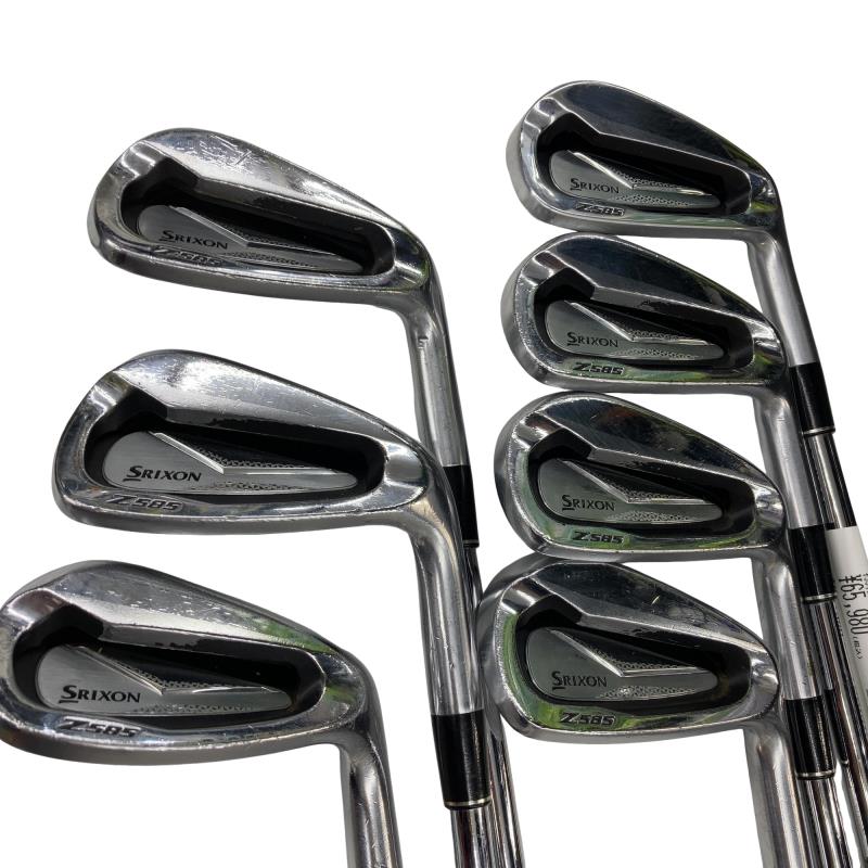 【中古】 ダンロップ SRIXON Z585 8S アイアン仕掛ける IR NS PRO MODUS3 TOUR105 D.S.T (フレックスS) メンズ 成人男性用 右利き 右用 C価値づける ゴルフ野球クラブ