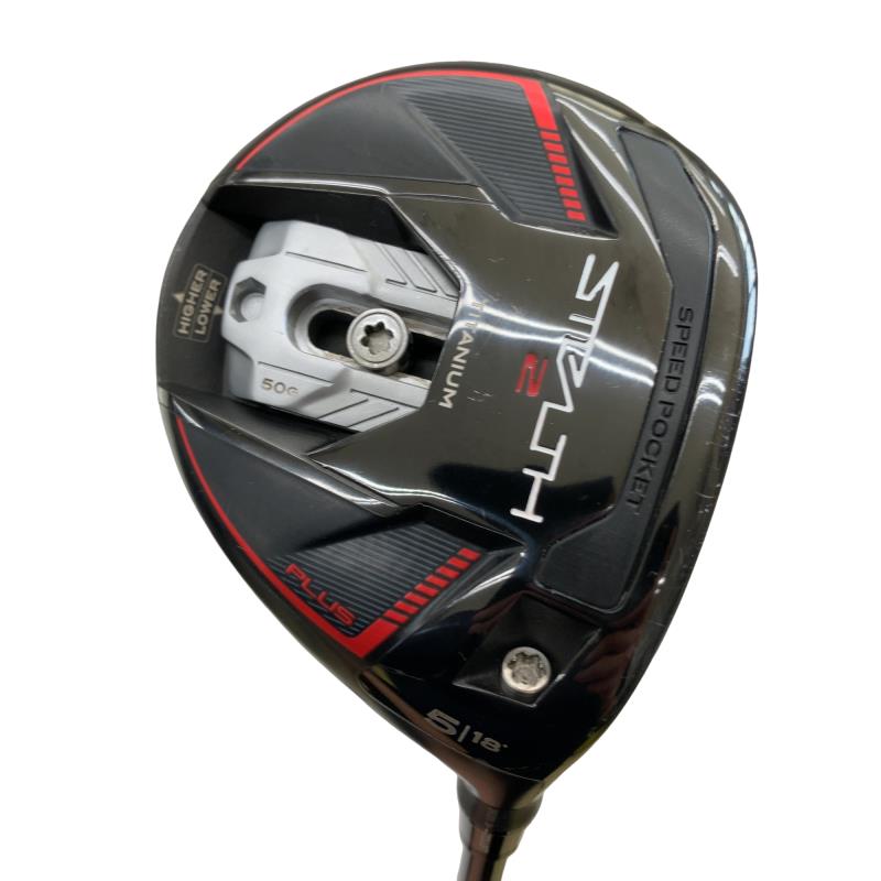 【中古】 テーラーメイド STEALTH2 PLUS 5W フェアウェイウッド FW Diamana TM50(FW) (フレックスS) メンズ 男性用 右利き 右用 Cランク ゴルフクラブ|ゴルフパートナー 中古クラブ店