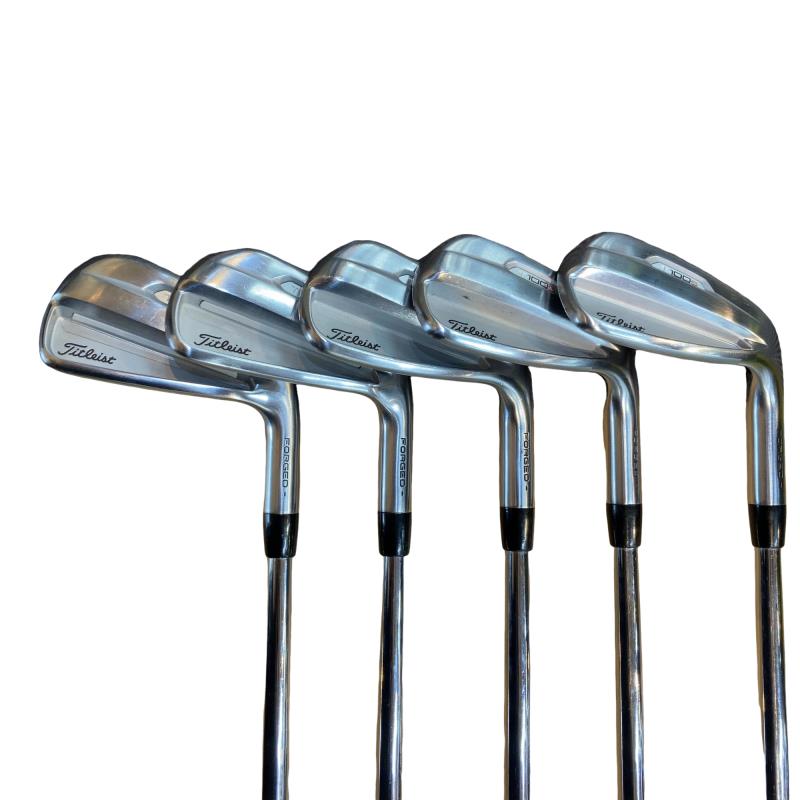 【中古】 タイトリスト Titleist T100S(2021) 5S アイアンセット IR 純正特注シャフト (フレックスR) メンズ 男性用 右利き 右用 Cランク ゴルフクラブ
