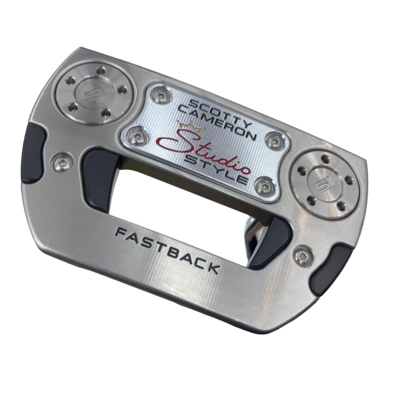 【中古】 タイトリスト SCOTTY CAMERON STUDIO STYLE FASTBACK(2025) 34in パター PT スチール写真 (フレックス余分の物) メンズ 成人男性用 右利き 右用 B位置づける ゴルフ野球クラブ