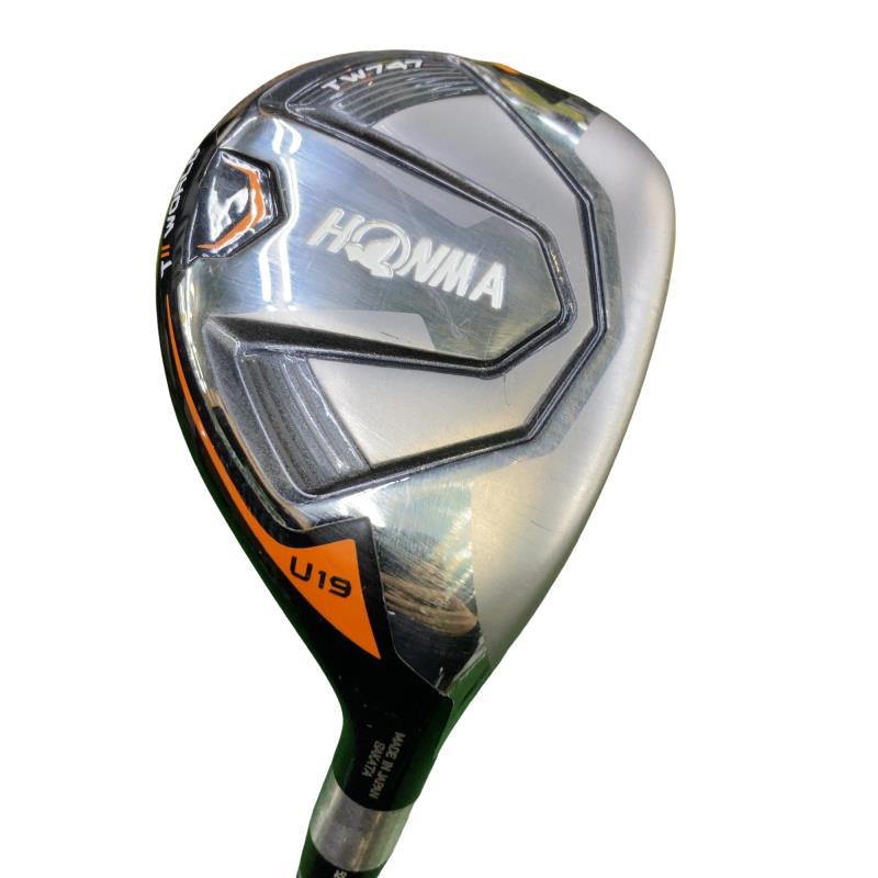 【中古】 本間ゴルフ TOUR WORLD TW747 19° ありがた味 UT VIZARD UT-H7 (フレックス余分の物) メンズ 成人男性用 右利き 右用 C位置づける ゴルフ野球クラブ