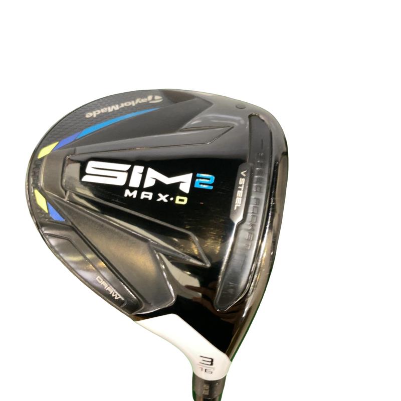 【中古】 テーラーメイド SIM2 MAX-D 3W フェアウェイウッド FW TENSEI BLUE TM50(SIM2 FW) (フレックスS) メンズ 男性用 右利き 右用 Cランク ゴルフクラブ|ゴルフパートナー 中古クラブ店