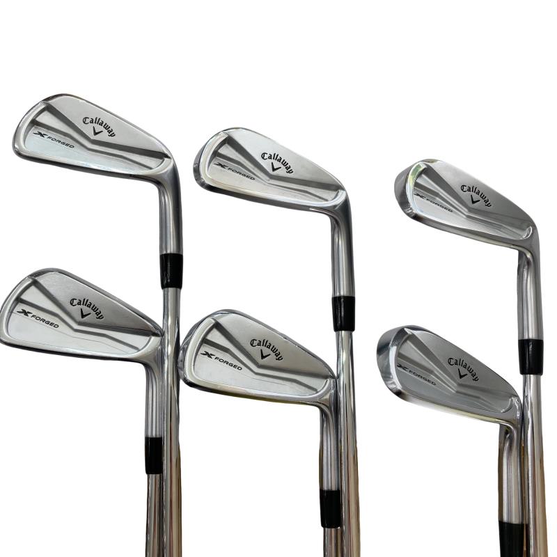 【中古】 キャロウェイ X FORGED(2024) 6S アイアンセット IR 純正特注シャフト (フレックスS) メンズ 男性用 右利き 右用 Cランク ゴルフクラブ|ゴルフパートナー 中古クラブ店