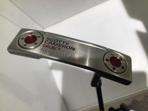 【中古】 タイトリスト SCOTTY CAMERON select NEWPORT 2(2018) 34インチ パター PT スチール (フレックスその他) メンズ 男性用 右利き 右用 Cランク ゴルフクラブ