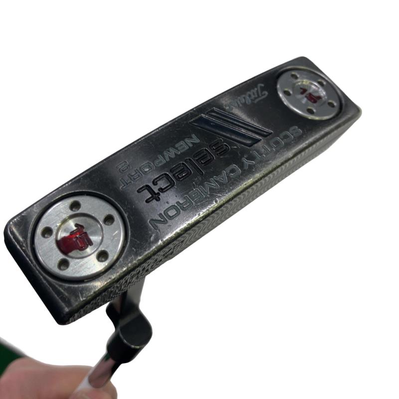 【中古】 タイトリスト SCOTTY CAMERON select NEWPORT 2 34in パター PT スチール写真 (フレックス余分の物) メンズ 成人男性用 右利き 右用 C位置づける ゴルフ野球クラブ