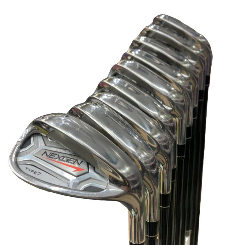 【中古】 ゴルフ共同作業者 NEXGEN(2019) 9S アイアン仕掛ける IR NEXGEN E.I.F(BK) JI-895-8 (フレックス余分の物) メンズ 成人男性用 右利き 右用 C序列付ける ゴルフ野球クラブ