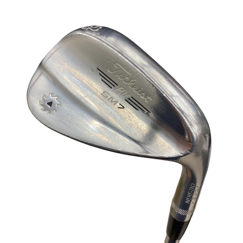 【中古】 タイトリスト VOKEY SPIN MILLED SM7 ツアークロム 52°/12°F ウェッジ WG Dynamic Gold (フレックスS) メンズ 男性用 右利き 右用 Cランク ゴルフクラブ
