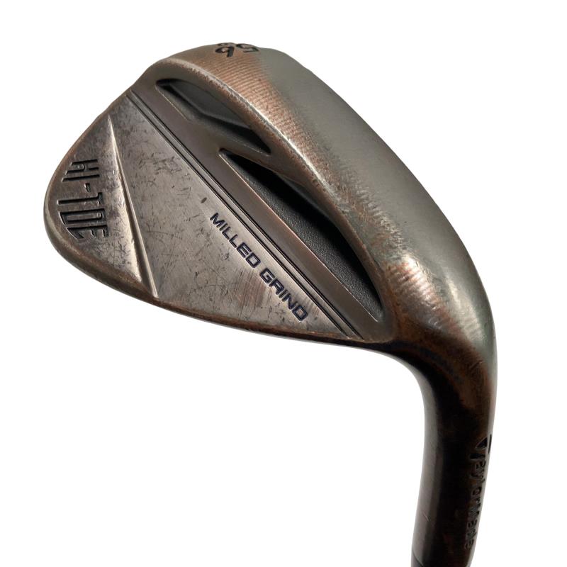 【中古】 仕立て屋お手伝いさん Taylor Made MILLED GRIND HI-TOE(2022) 56°/10° ウェッジ WG 純然たる特注矢がら (フレックスS) メンズ 成人男性用 右利き 右用 C位置づける ゴルフ野球クラブ