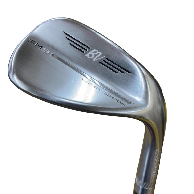 【中古】 タイトリスト VOKEY SPIN MILLED SM9 ツアークロム 56°/14°F ウェッジ WG BV 105 (フレックスその他) メンズ 男性用 右利き 右用 Cランク ゴルフクラブ