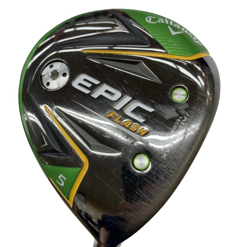 【中古】 キャロウェイ EPIC FLASH STAR 5W フェアウェイウッド FW Speeder EVOLUTION V FW 50 (フレックスS) メンズ 男性用 右利き 右用 Cランク ゴルフクラブ