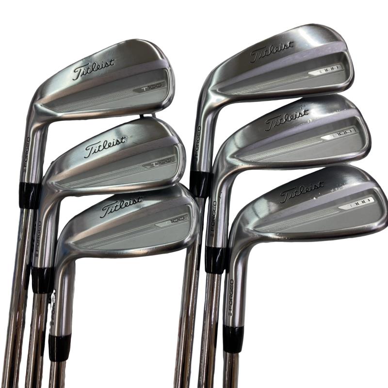 【中古】 タイトリスト Titleist T100(2023) 6S レフティ アイアンセット IR 純正特注シャフト (フレックスR) メンズ 男性用 左利き レフティ 左用 Cランク ゴルフクラブ|ゴルフパートナー 中古クラブ店