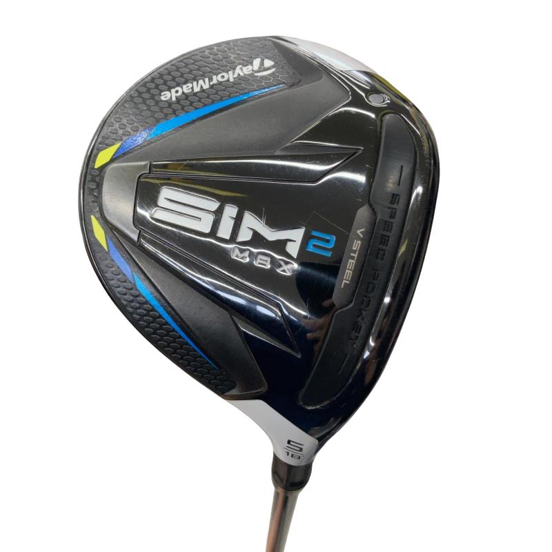 【中古】 テーラーメイド SIM2 MAX 5W フェアウェイウッド FW TENSEI BLUE TM50(SIM2 FW) (フレックスR) メンズ 男性用 右利き 右用 Cランク ゴルフクラブ|ゴルフパートナー 中古クラブ店