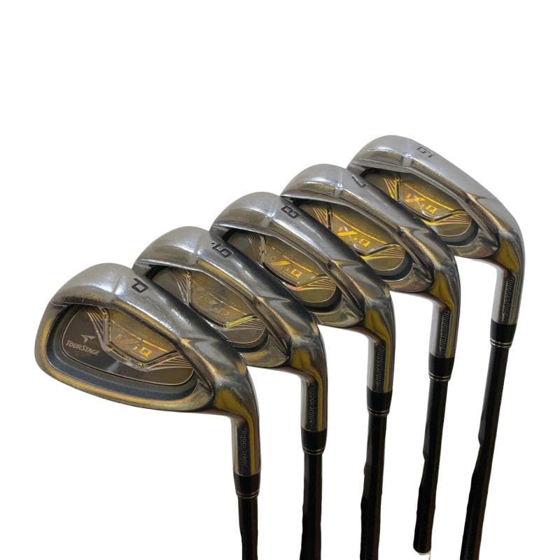 【中古】 ブリヂストン TOURSTAGE ViQ(2008) 6S アイアンセット IR VI-50 (フレックスR) メンズ 男性用 右利き 右用 Dランク ゴルフクラブ