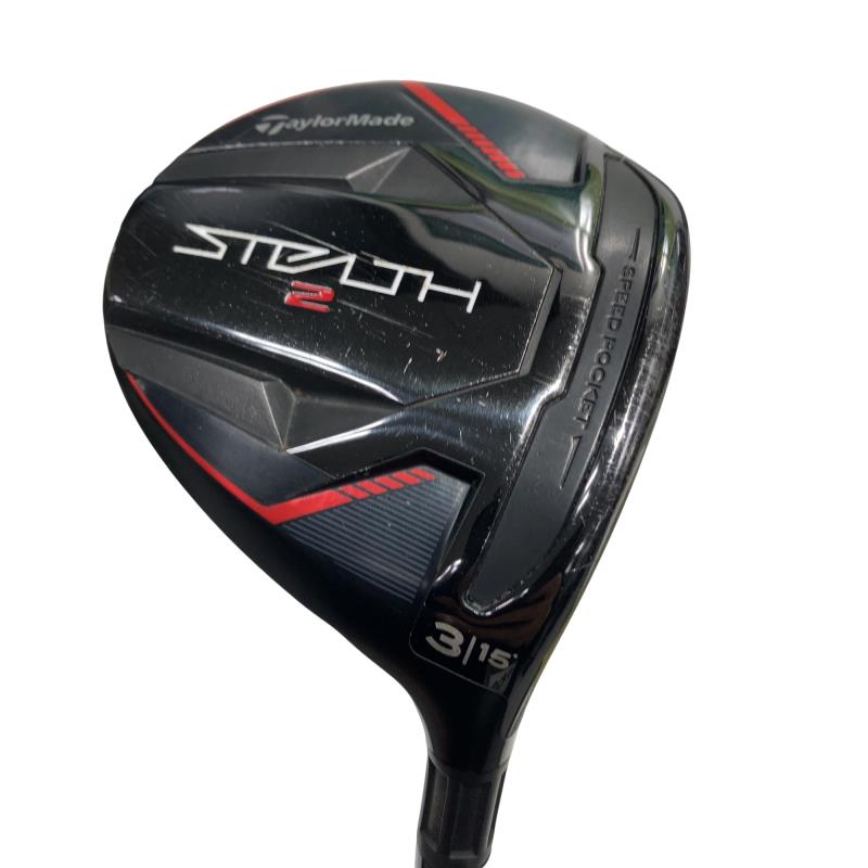 【中古】 テーラーメイド STEALTH2 3W フェアウェイウッド FW TENSEI RED TM50(STEALTH FW) (フレックスR) メンズ 男性用 右利き 右用 Cランク ゴルフクラブ|ゴルフパートナー 中古クラブ店