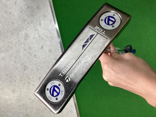 【中古】 テーラーメイド TRUSS TB2 33インチ パター PT スチール (フレックスその他) メンズ 男性用 右利き 右用 Cランク ゴルフクラブ