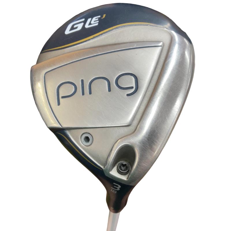 【中古】 ピン G Le3 3W レディース フェアウェイウッド FW リシャフト (フレックス余分の物) レディース お上さん用 右利き 右用 C序列付ける ゴルフ野球クラブ