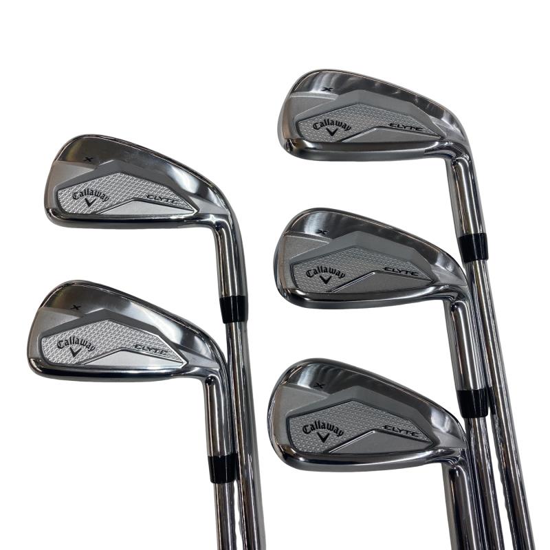 【中古】 キャロウェイ ELYTE X 5S アイアンセット IR NS PRO 750GH neo (フレックスS) メンズ 男性用 右利き 右用 Cランク ゴルフクラブ