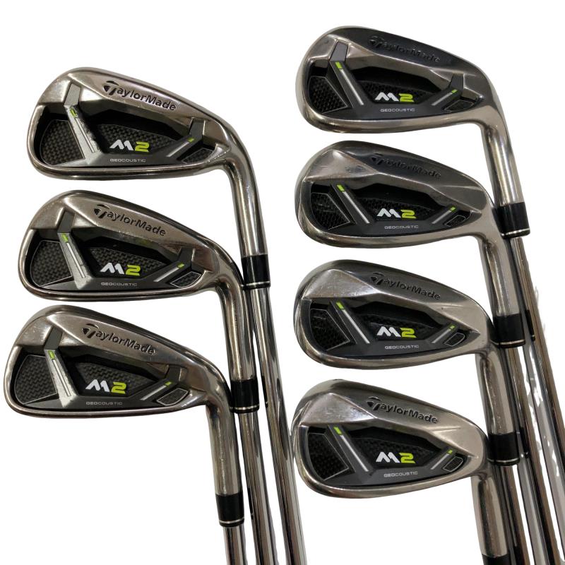 【中古】 仕立て屋御手伝いさん M2(2017)  8S USA アイアン仕掛ける IR RE-AX 88 HL STEEL (フレックスS) メンズ 成人男性用 右利き 右用 C序列付ける ゴルフ野球クラブ