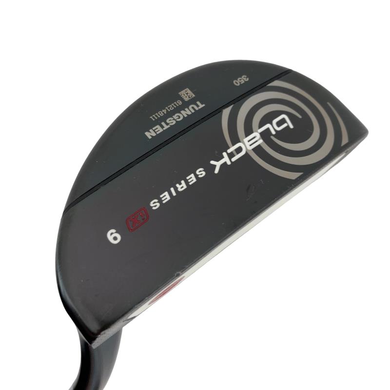 【中古】 オデッセイ BLACK SERIES iX #9 33in パター PT スチール写真 (フレックス余分の物) メンズ 成人男性用 右利き 右用 B位置づける ゴルフ野球クラブ