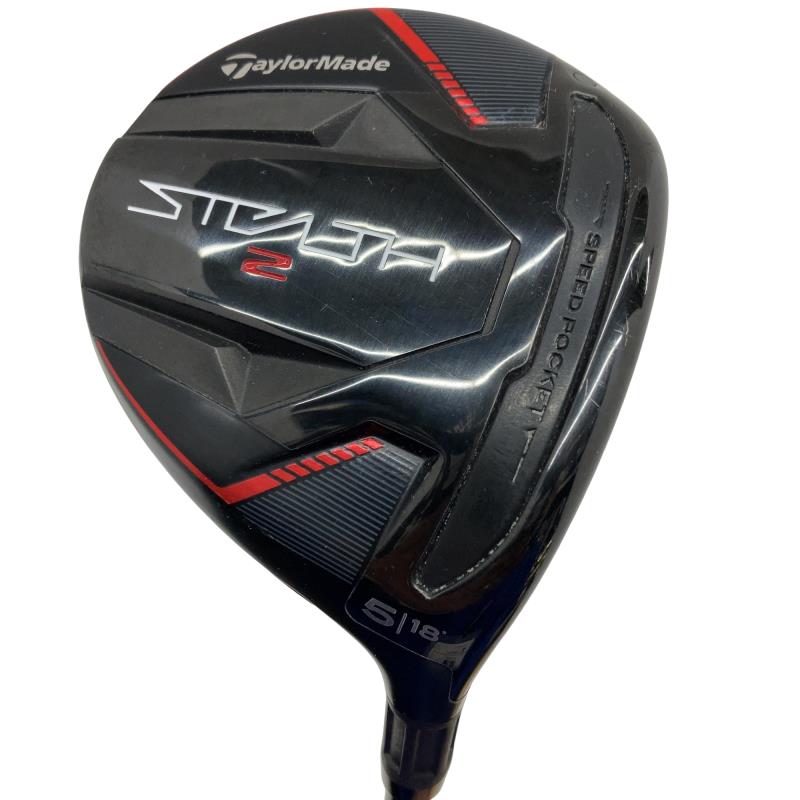【中古】 テーラーメイド STEALTH2 5W フェアウェイウッド FW TENSEI RED TM50(STEALTH FW) (フレックスR) メンズ 男性用 右利き 右用 Cランク ゴルフクラブ