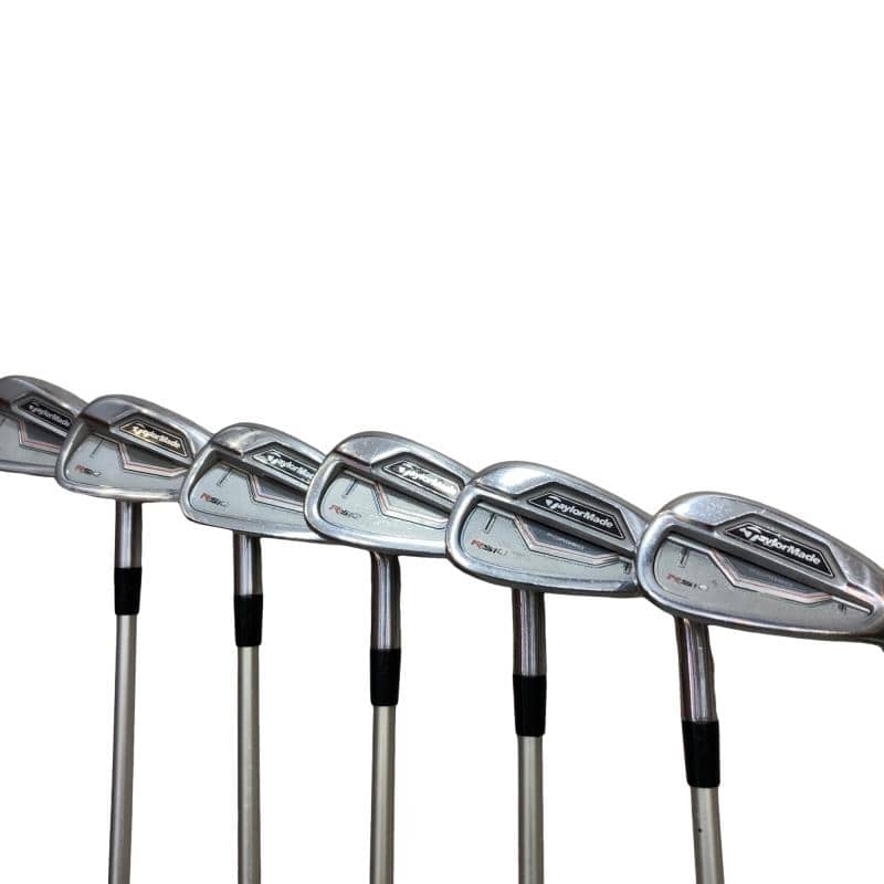 【中古】 テーラーメイド RSi 2 6S アイアンセット IR 純正特注シャフト (フレックスS) メンズ 男性用 右利き 右用 Cランク ゴルフクラブ