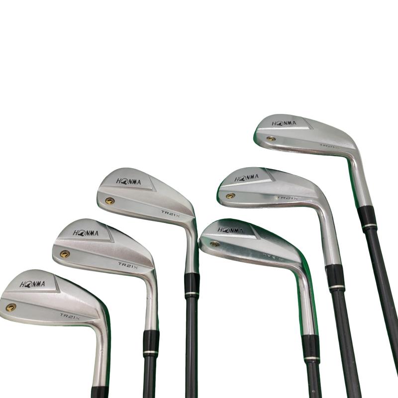 【中古】 本間ゴルフ TOUR WORLD TR21X 7S アイアン仕掛ける IR VIZARD IB-WF85 (フレックスS) メンズ 成人男性用 右利き 右用 D価値づける ゴルフ野球クラブ