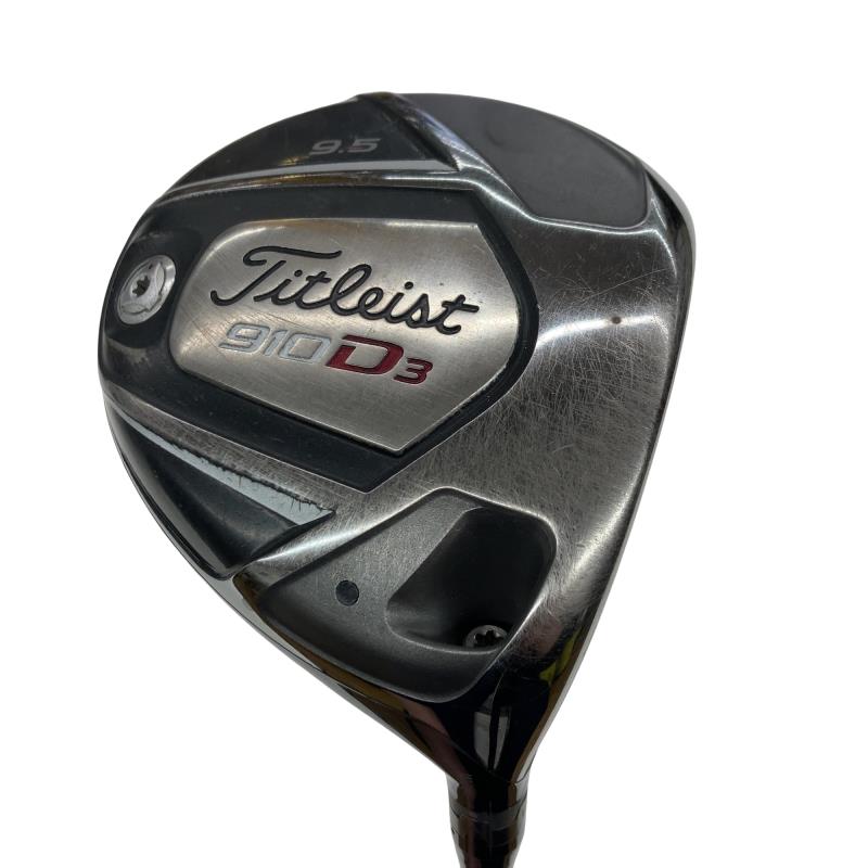 【中古】 タイトリスト 910 D3 9.5° ドライバー DR FUBUKI K60 (フレックスS) メンズ 男性用 右利き 右用 Cランク ゴルフクラブ