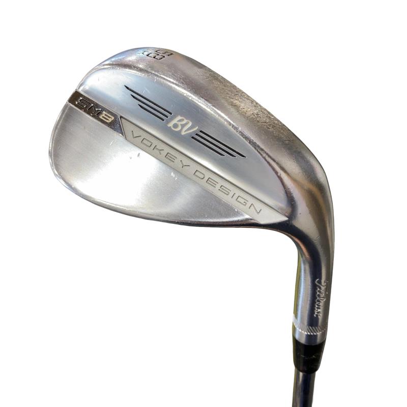 【中古】 タイトリスト VOKEY SPIN MILLED SM8 ツアークロム 58°/14°K ウェッジ WG NS PRO MODUS3 TOUR105 (フレックスS) メンズ 男性用 右利き 右用 Dランク ゴルフクラブ