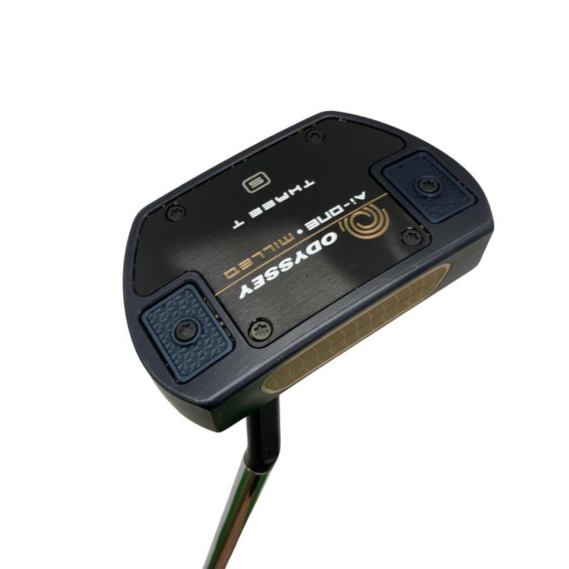 【中古】 オデッセイ Ai-ONE・MILLED THREE T 34in パター PT STROKE LAB 90 スチール写真 (フレックス余分の物) メンズ 成人男性用 右利き 右用 C序列付ける ゴルフ野球クラブ