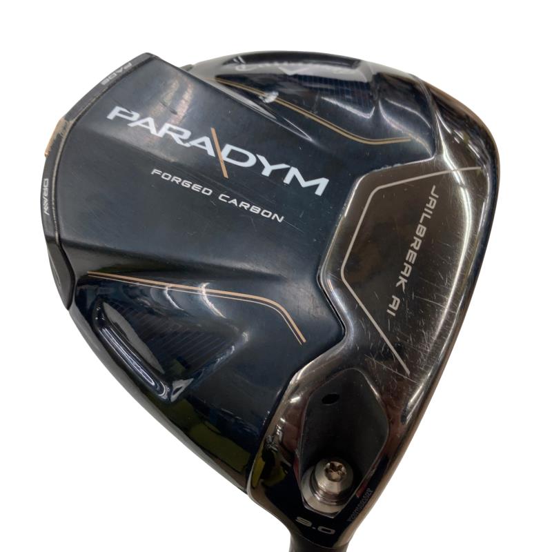【中古】 キャロウェイ PARADYM  9° １番ウッド DR リシャフト (フレックス余分の物) メンズ 成人男性用 右利き 右用 C序列付ける ゴルフ野球クラブ