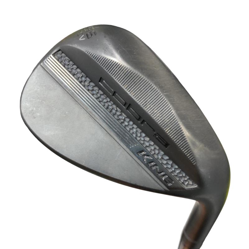 【中古】 コブラ KING ウェッジ(2025)(黒いこと) 56°/10°(VERSATILE) ウェッジ WG Dynamic Gold EX TOUR ISSUE (フレックスS) メンズ 成人男性用 右利き 右用 C位置づける ゴルフ野球クラブ