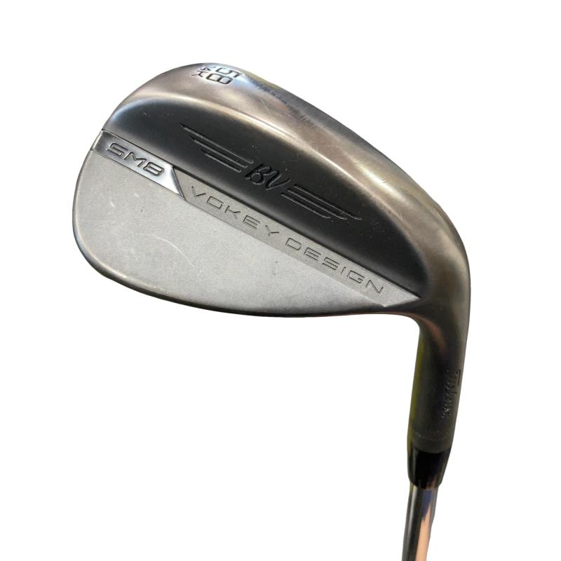 【中古】 タイトリスト VOKEY SPIN MILLED SM8 ジェットブラック 58°/14°K ウェッジ WG NS PRO MODUS3 TOUR105 (フレックスS) メンズ 男性用 右利き 右用 Dランク ゴルフクラブ
